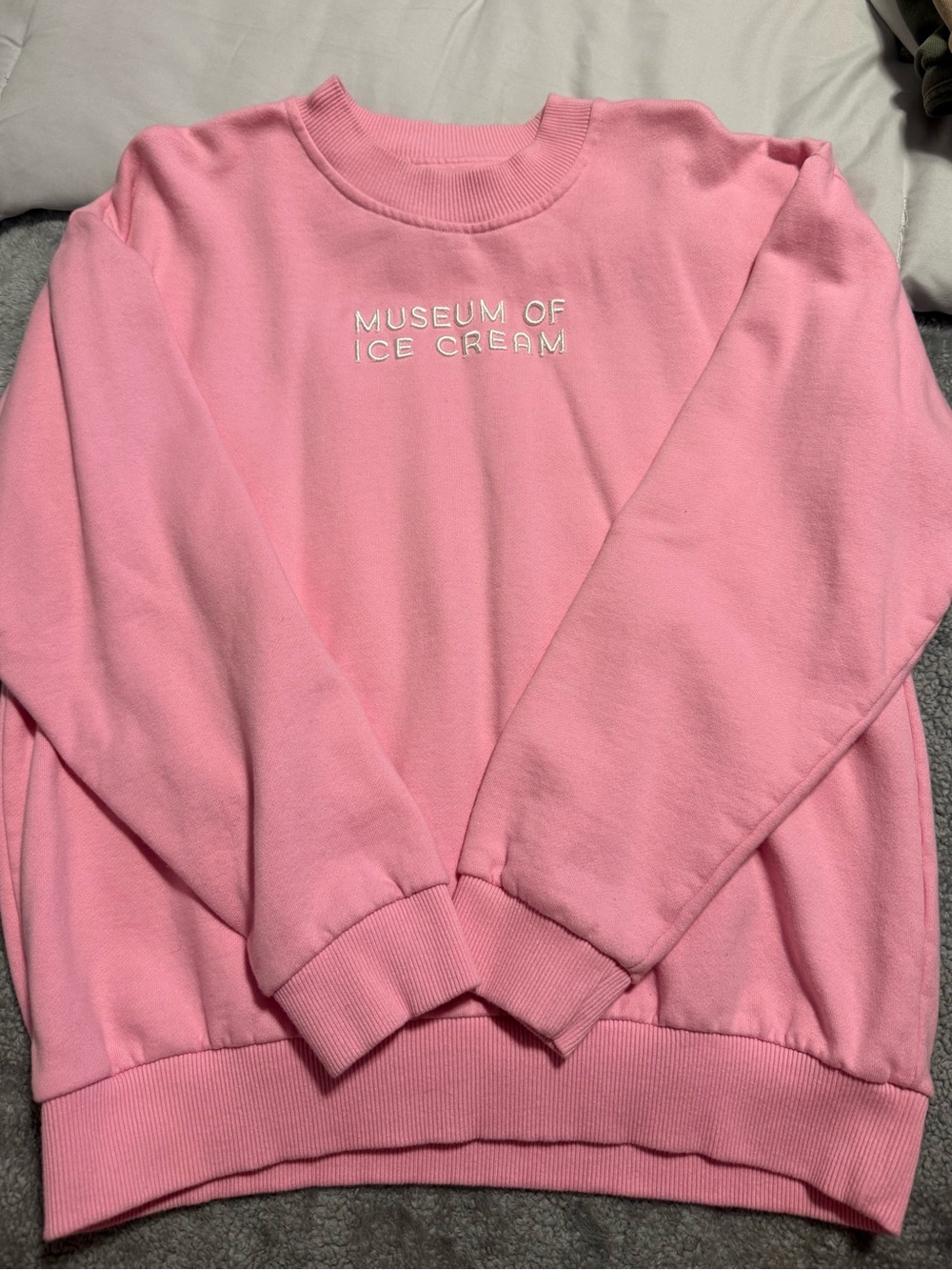 Pink Crewneck Sweatshirt
